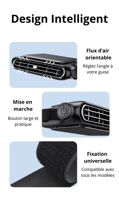 Turbox – Ventilateur appuie-tête voiture